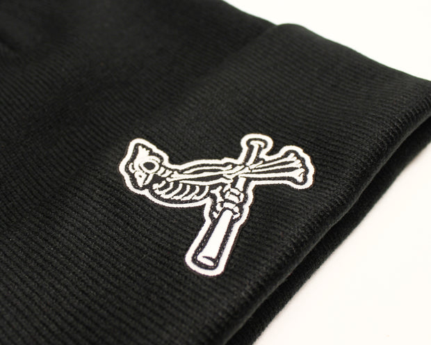 Boner Bird Black Beanie