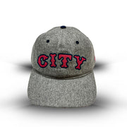 CITY WOOL GRY BUCKEL STRAP
