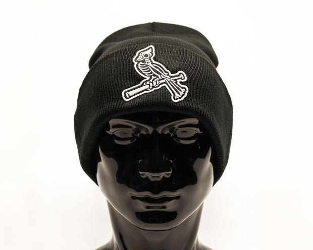 Boner Bird Black Beanie