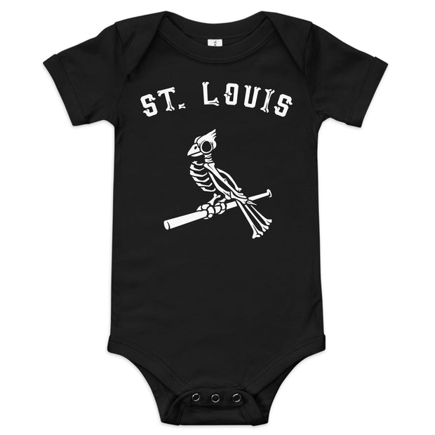 Baby Bones Bird short sleeve one piece