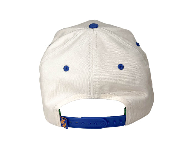 5 Panel STL MASHUP NTRL/BLU Snapback