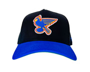 5 Panel STL MASHUP BLK/BLU Snapback