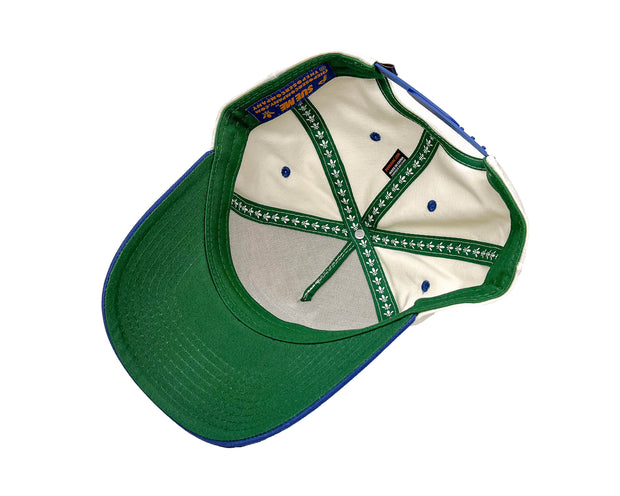 5 Panel STL MASHUP NTRL/BLU Snapback