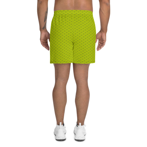 WAFFLE SHORTS NEON GREEN