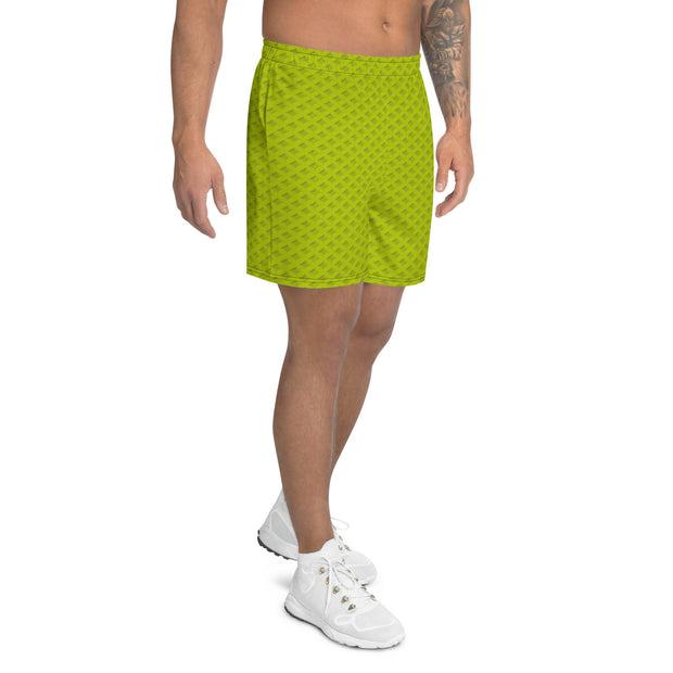 WAFFLE SHORTS NEON GREEN