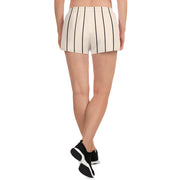 POSER STRIPED WOMENS SHORTS OFF-WHITE