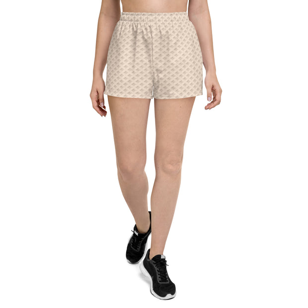 WAFFLE WOMENS SHORTS OFF-WHITE