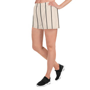 POSER STRIPED WOMENS SHORTS OFF-WHITE